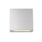 Z-Lite Quadrate 1 Light Outdoor Wall Sconce, Silver & Sand-blast glass 573B-SL-LED - alternate 5